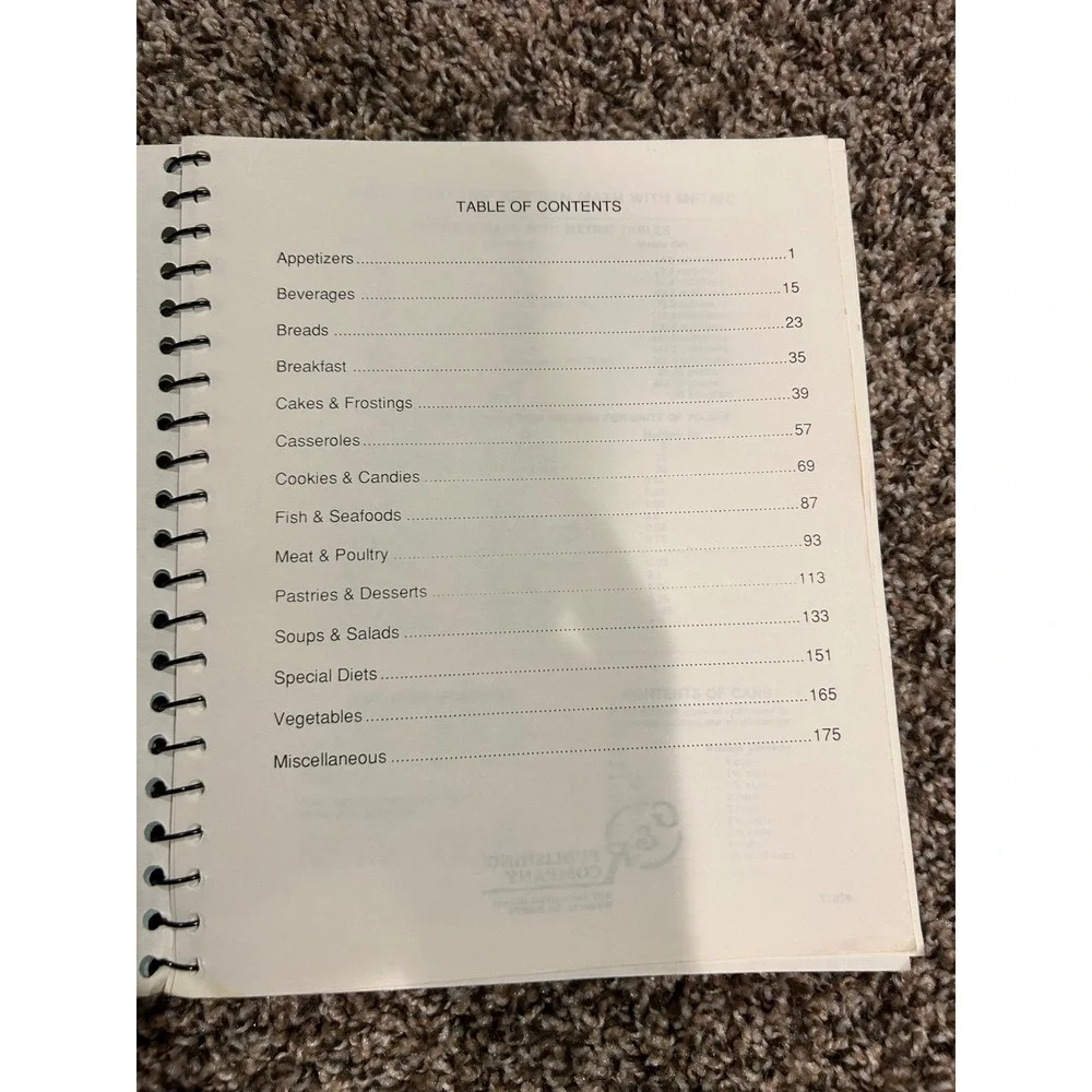 Recipes of Love Presbyterian Women Portland Texas Cookbook‎ 1991 Spiral Bound